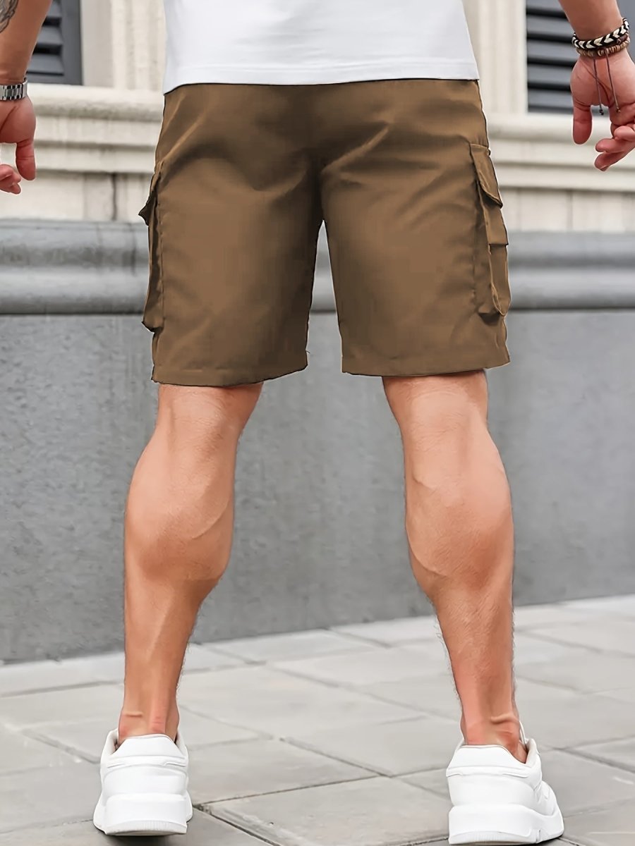 Lichtgewicht Cargo Shorts met Ritszakken voor Heren – Comfortabel voor Zomergebruik