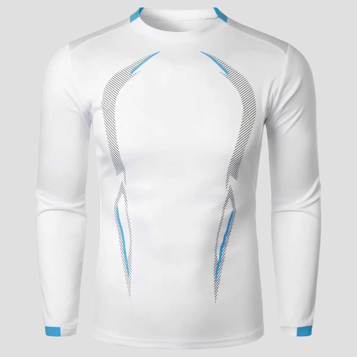 Heren Ademend Outdoor T-Shirt met Lange Mouwen – Lichtgewicht Trail Layer
