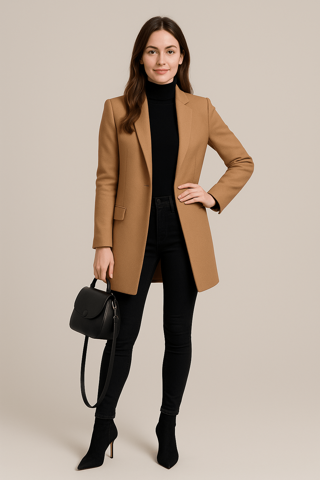 Lange trenchcoat voor dames | Stijlvolle getailleerde pasvorm
