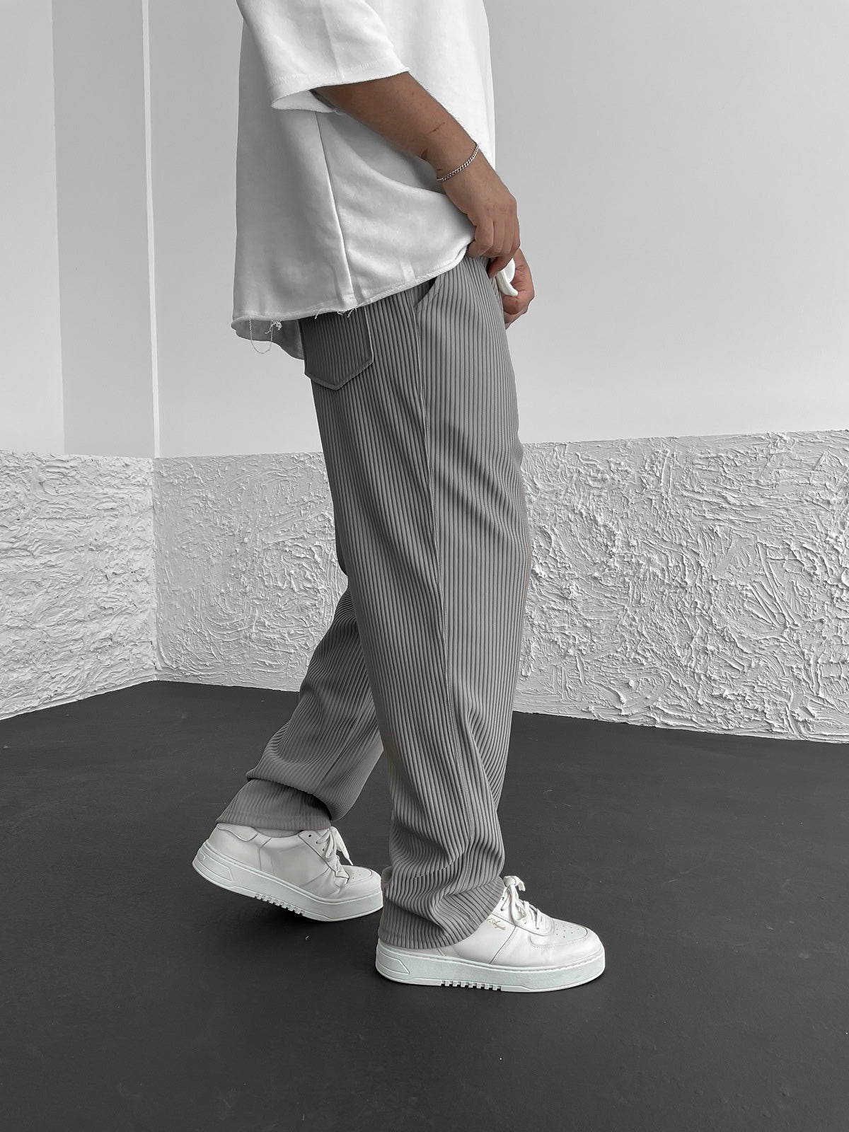 Corduroy broek heren – Relaxed fit met tijdloze ribstructuur