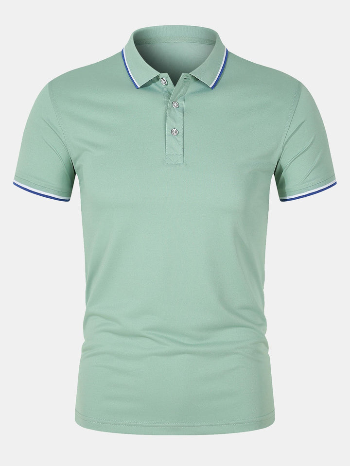Mode Outlet | Slim Fit Poloshirt voor Heren – Verzorgd, Ademend & Tijdloos