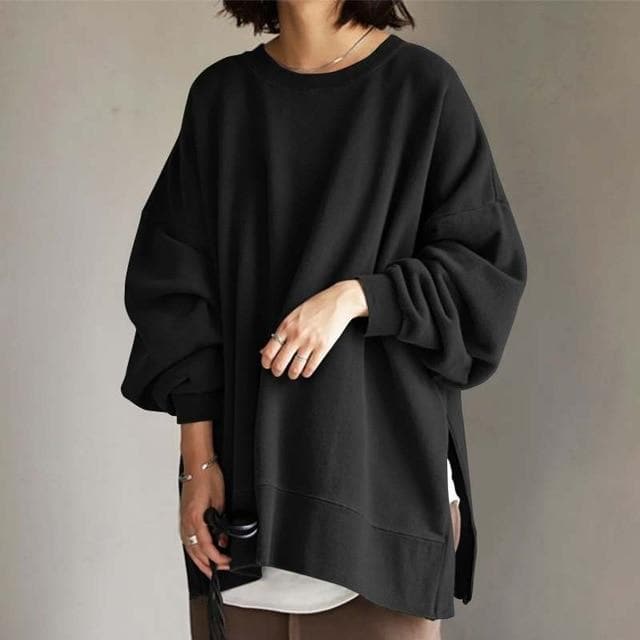 MAEVE | Oversized Trui met Ronde Hals – Stijlvol & Comfortabel