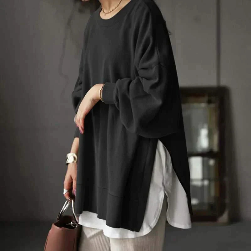 MAEVE | Oversized Trui met Ronde Hals – Stijlvol & Comfortabel