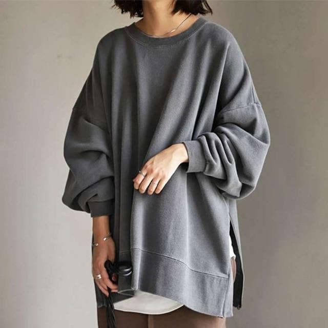 MAEVE | Oversized Trui met Ronde Hals – Stijlvol & Comfortabel
