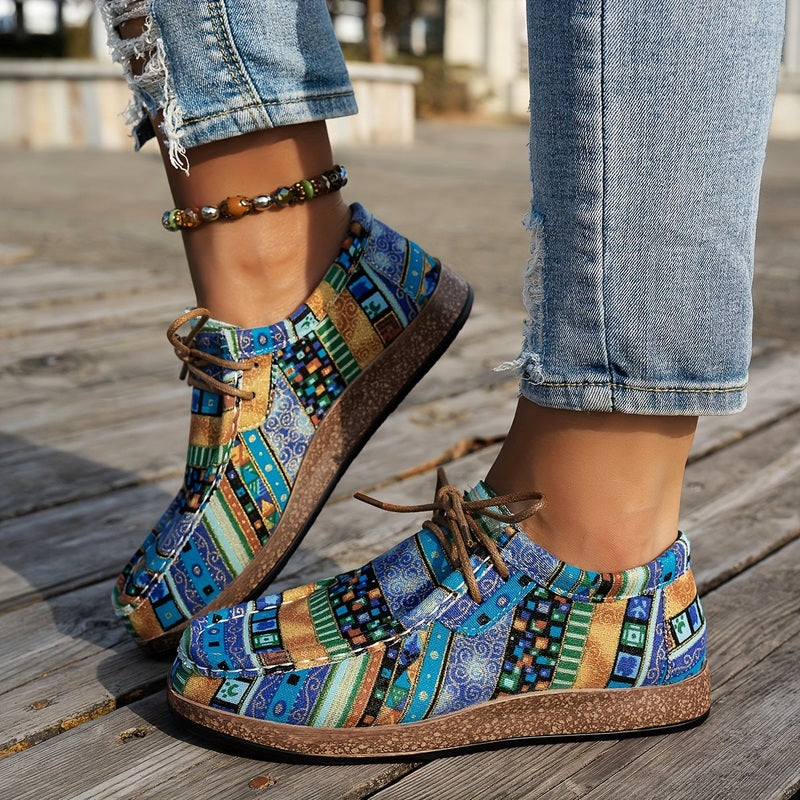 Kleurrijke damesschoenen – Unieke boho-stijl met comfortabel draaggevoel