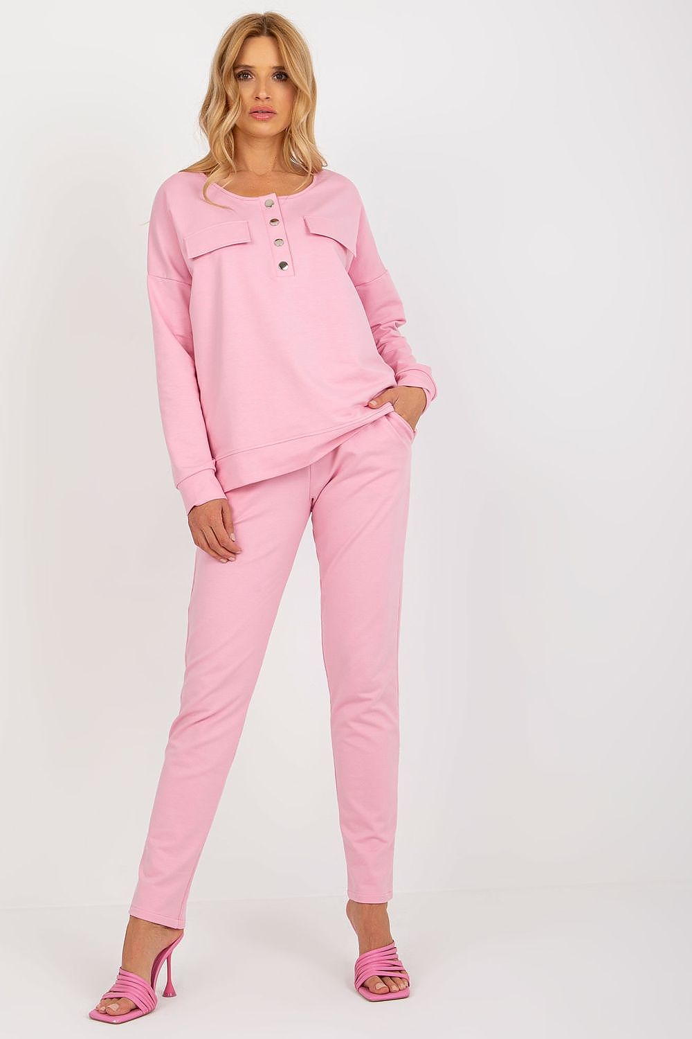 Noa - Stijlvolle Lounge Set met Sweater en Slim Fit Broek