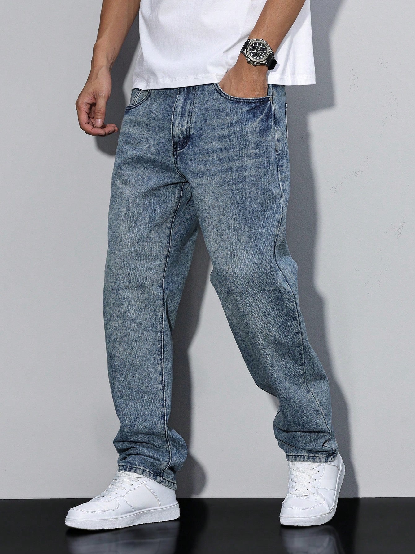 Heren jeans | Losse baggy fit met moderne en casual uitstraling