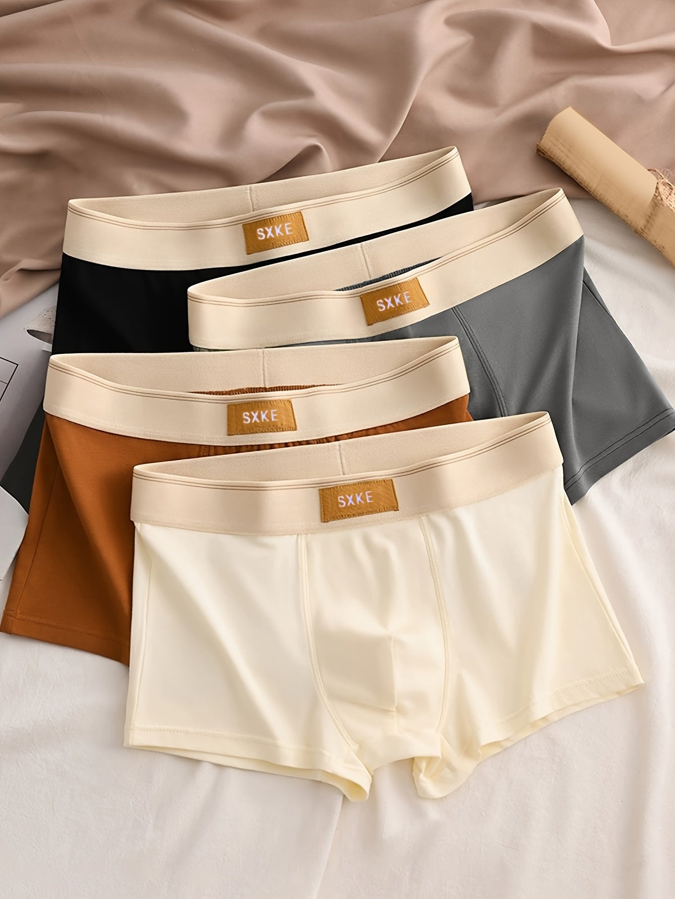 Mode Outlet | 4-Pack Ademende Katoenen Heren Boxershorts – Comfort & Kwaliteit