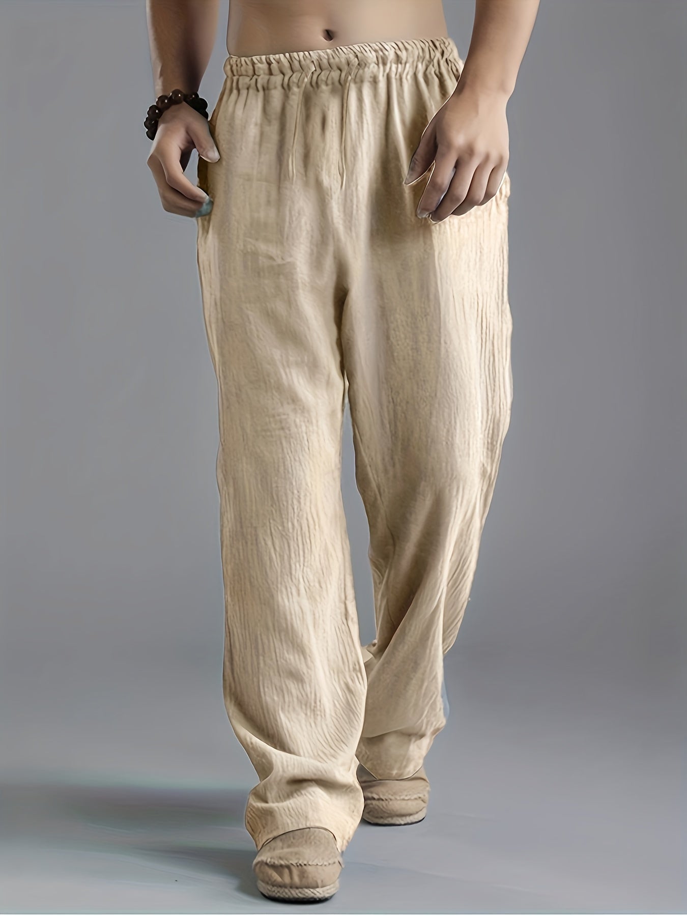 Luchtige Linnen Broek voor Heren – Ademend & Comfortabel voor Zomer
