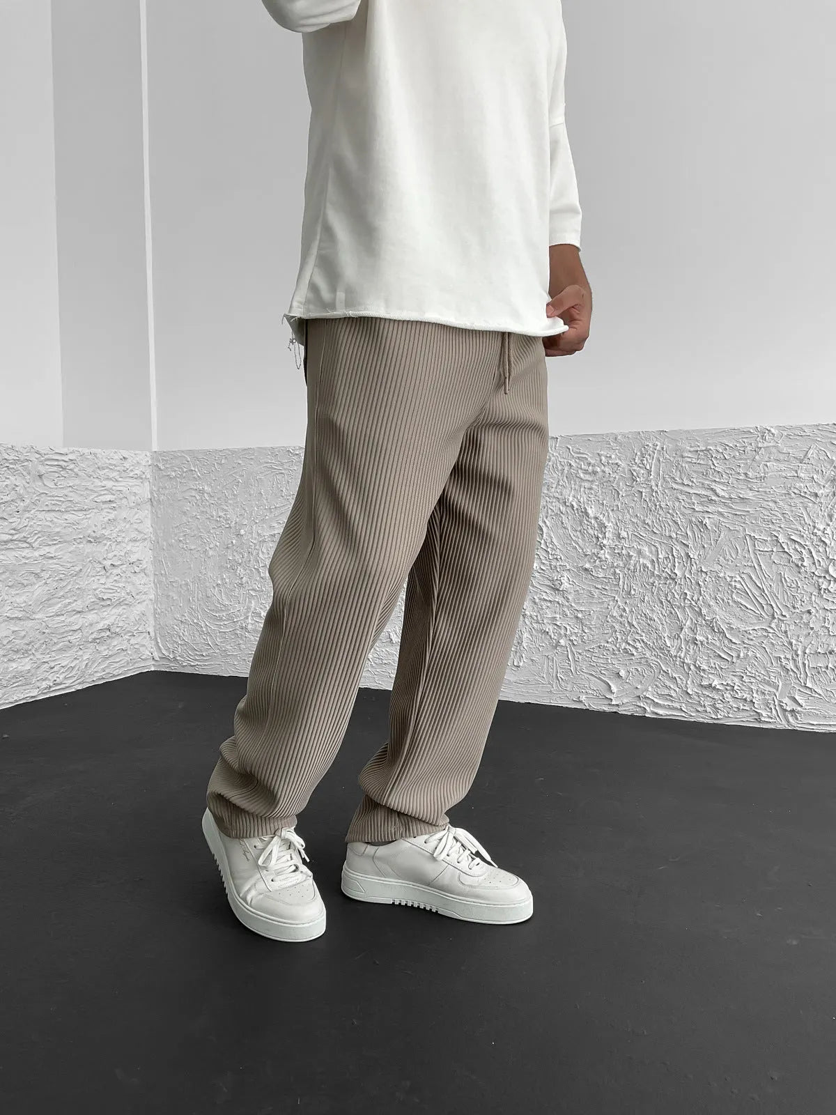 Corduroy broek heren – Relaxed fit met tijdloze ribstructuur