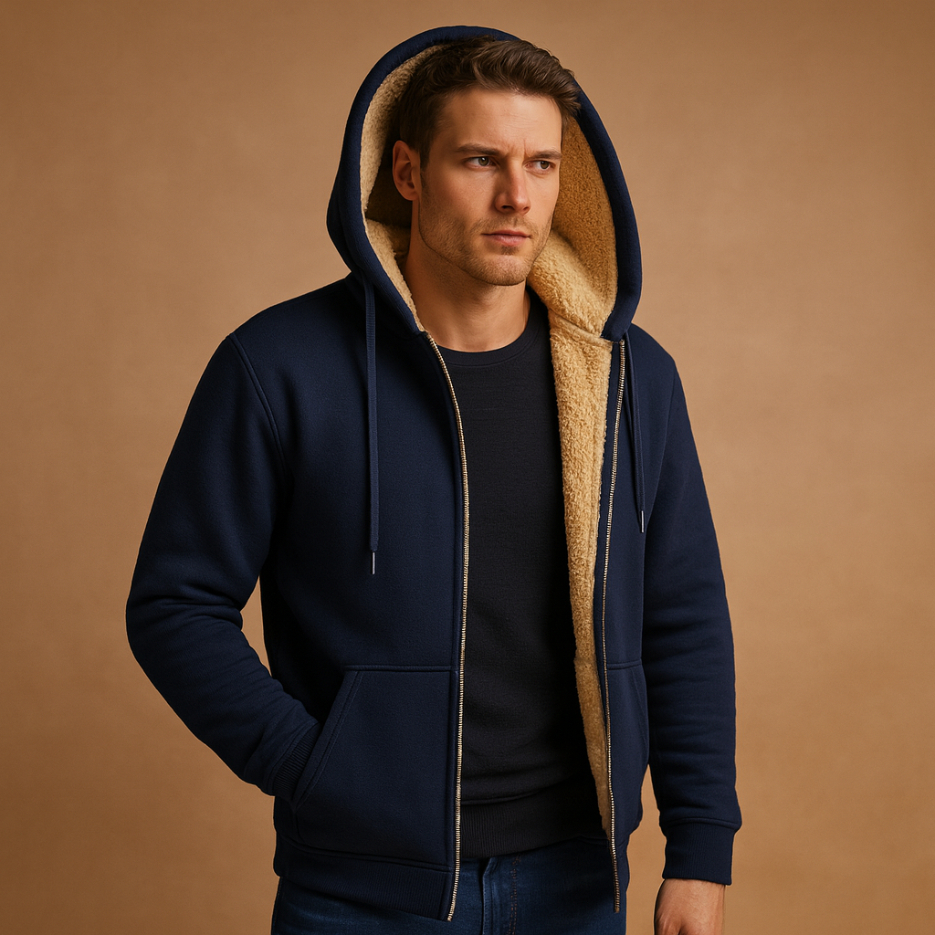 Fleece Vest Heren | Warm Herenvest met Zachte Voering en Ritssluiting