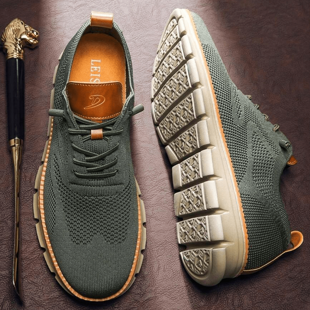 Lichtgewicht en ademende casual sneakers voor mannen met anti-slip ontwerp
