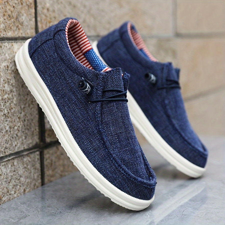 Heren Slip-On Schoenen | Casual Canvas | Lichtgewicht & Comfortabel
