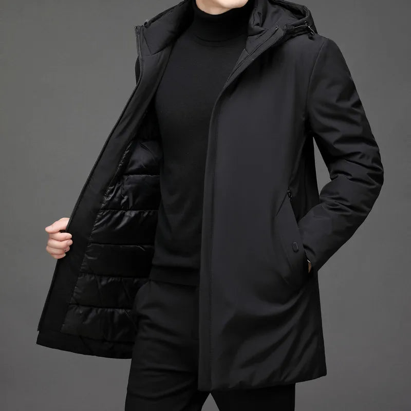 Heren Winterjas – Waterdicht en warm met comfortabele pasvorm