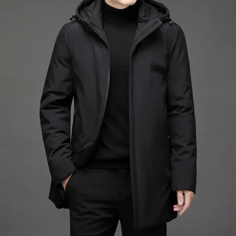 Heren Winterjas – Waterdicht en warm met comfortabele pasvorm
