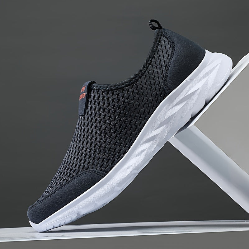 Heren Sneakers – Slip-on Model Voor Wandelen en Dagelijks Gebruik