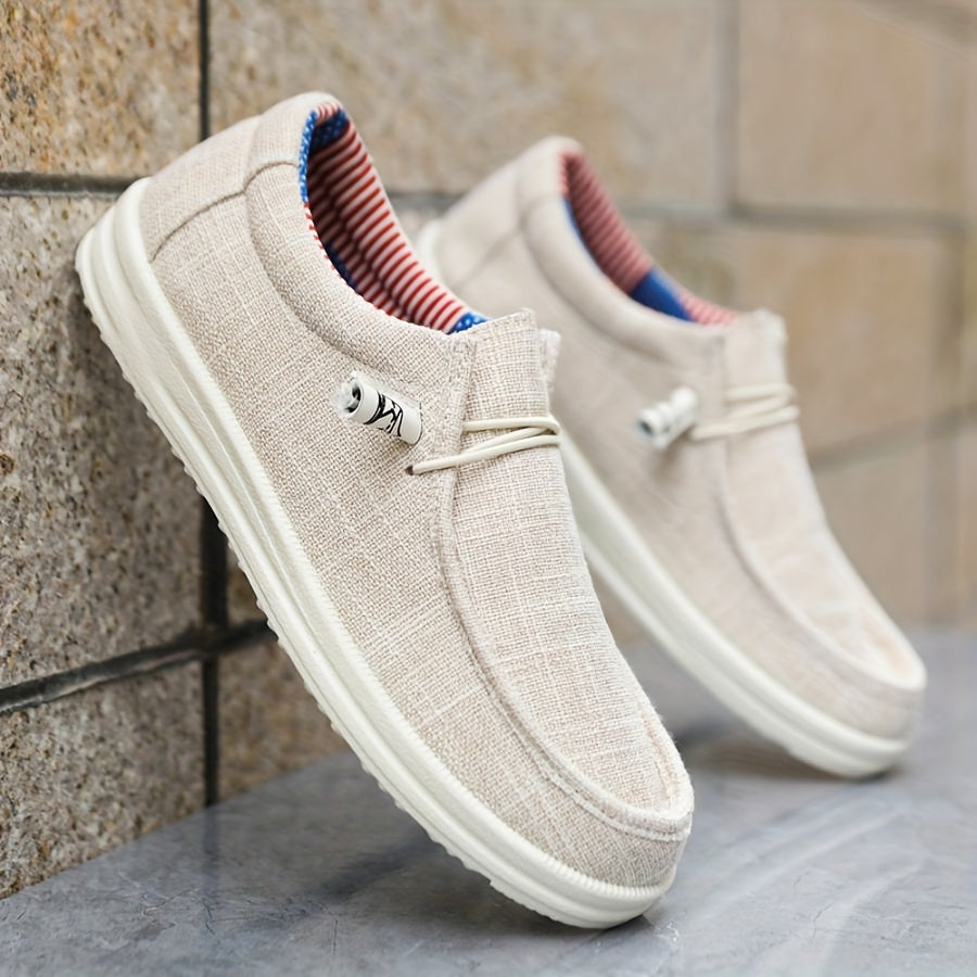 Heren Slip-On Schoenen | Casual Canvas | Lichtgewicht & Comfortabel