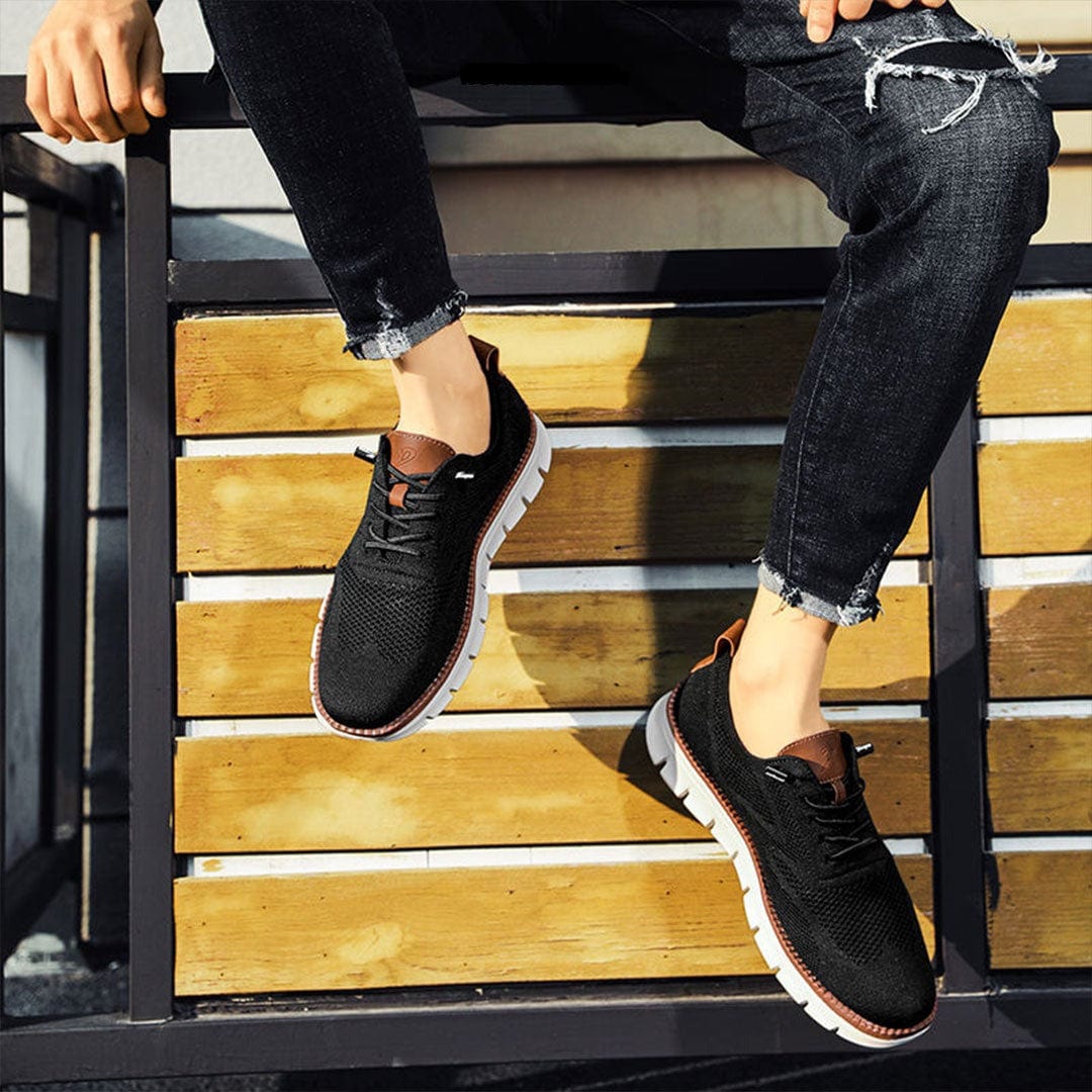 Lichtgewicht en ademende casual sneakers voor mannen met anti-slip ontwerp