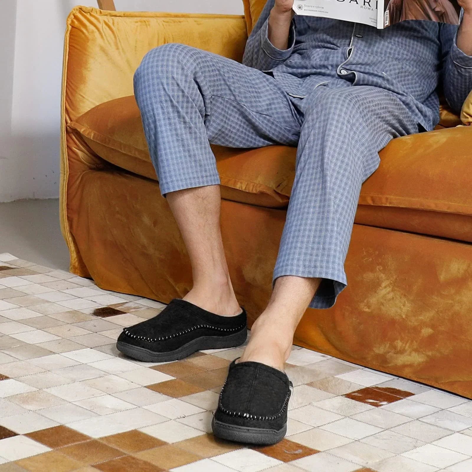 Pantoffels Heren – Warme en comfortabele schoenen voor thuis
