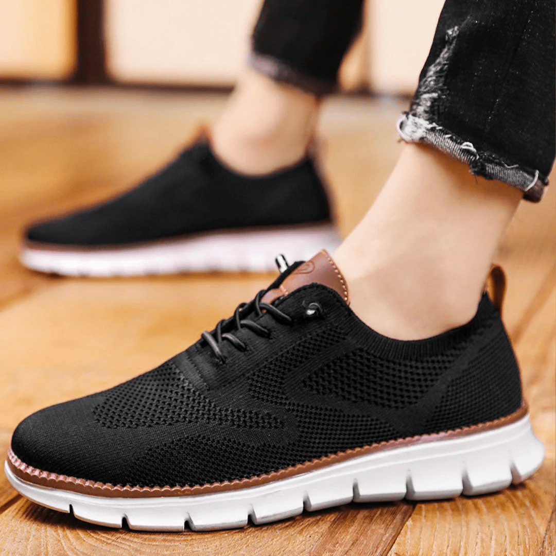 Lichtgewicht en ademende casual sneakers voor mannen met anti-slip ontwerp