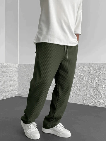 Corduroy broek heren – Relaxed fit met tijdloze ribstructuur