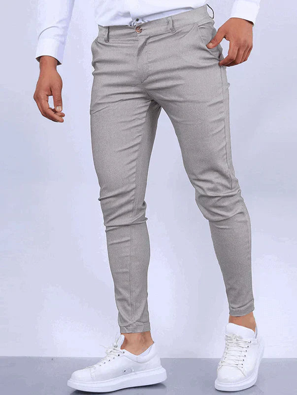 Heren chino | Slim fit broek met moderne pasvorm en stijlvolle uitstraling