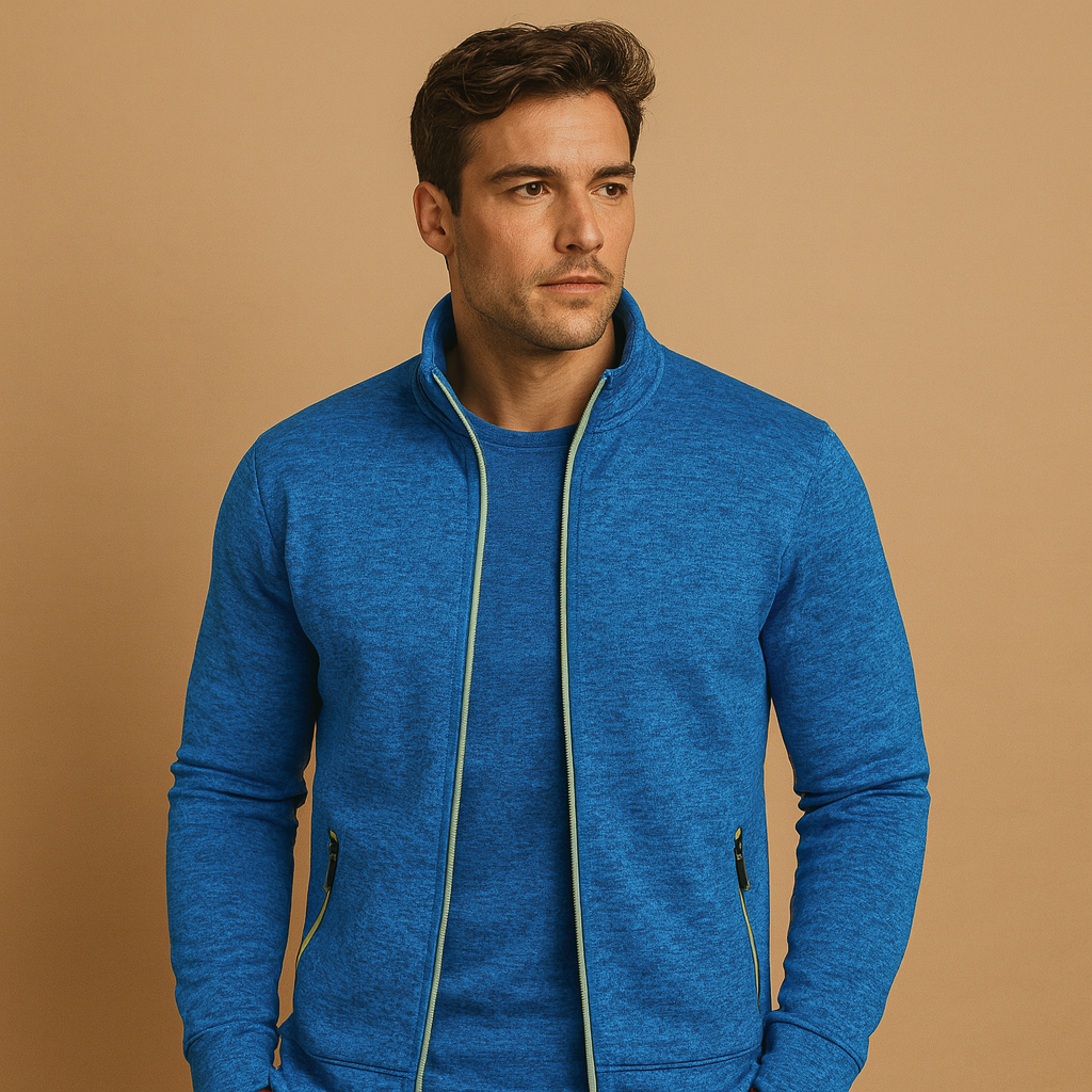 Heren vest met rits | Tijdloze stijl en comfortabele pasvorm