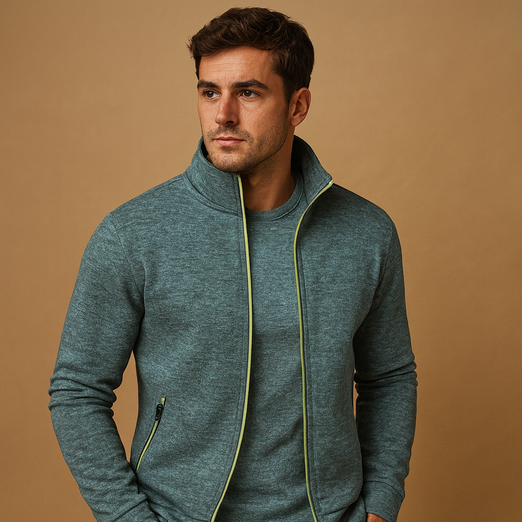 Heren vest met rits | Tijdloze stijl en comfortabele pasvorm