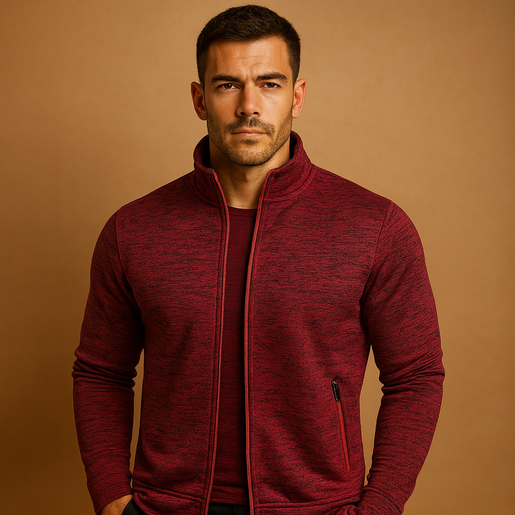 Heren vest met rits | Tijdloze stijl en comfortabele pasvorm