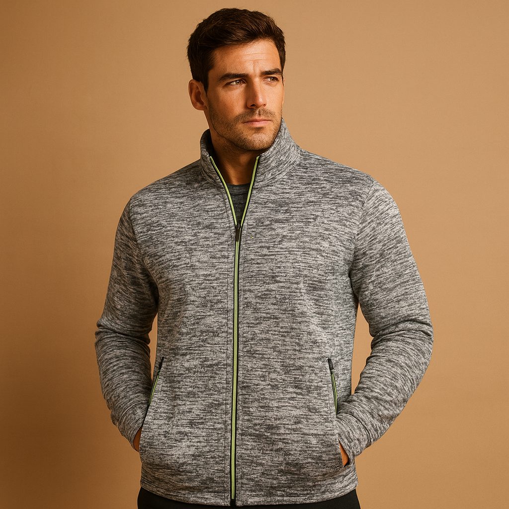 Heren vest met rits | Tijdloze stijl en comfortabele pasvorm