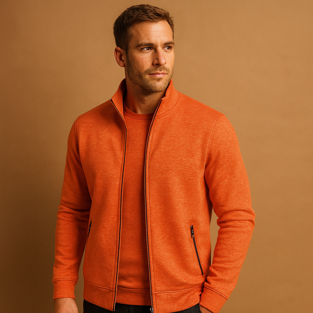 Heren vest met rits | Tijdloze stijl en comfortabele pasvorm