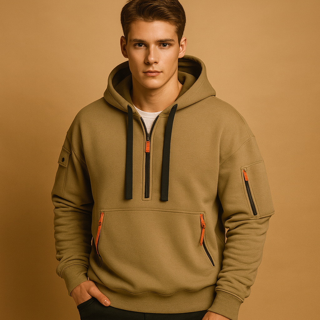 Heren hoodie met capuchon | Moderne pasvorm en veelzijdige stijl