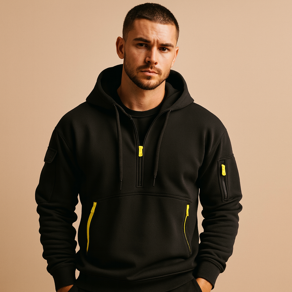 Heren hoodie met capuchon | Moderne pasvorm en veelzijdige stijl