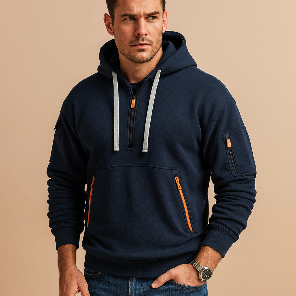 Heren hoodie met capuchon | Moderne pasvorm en veelzijdige stijl