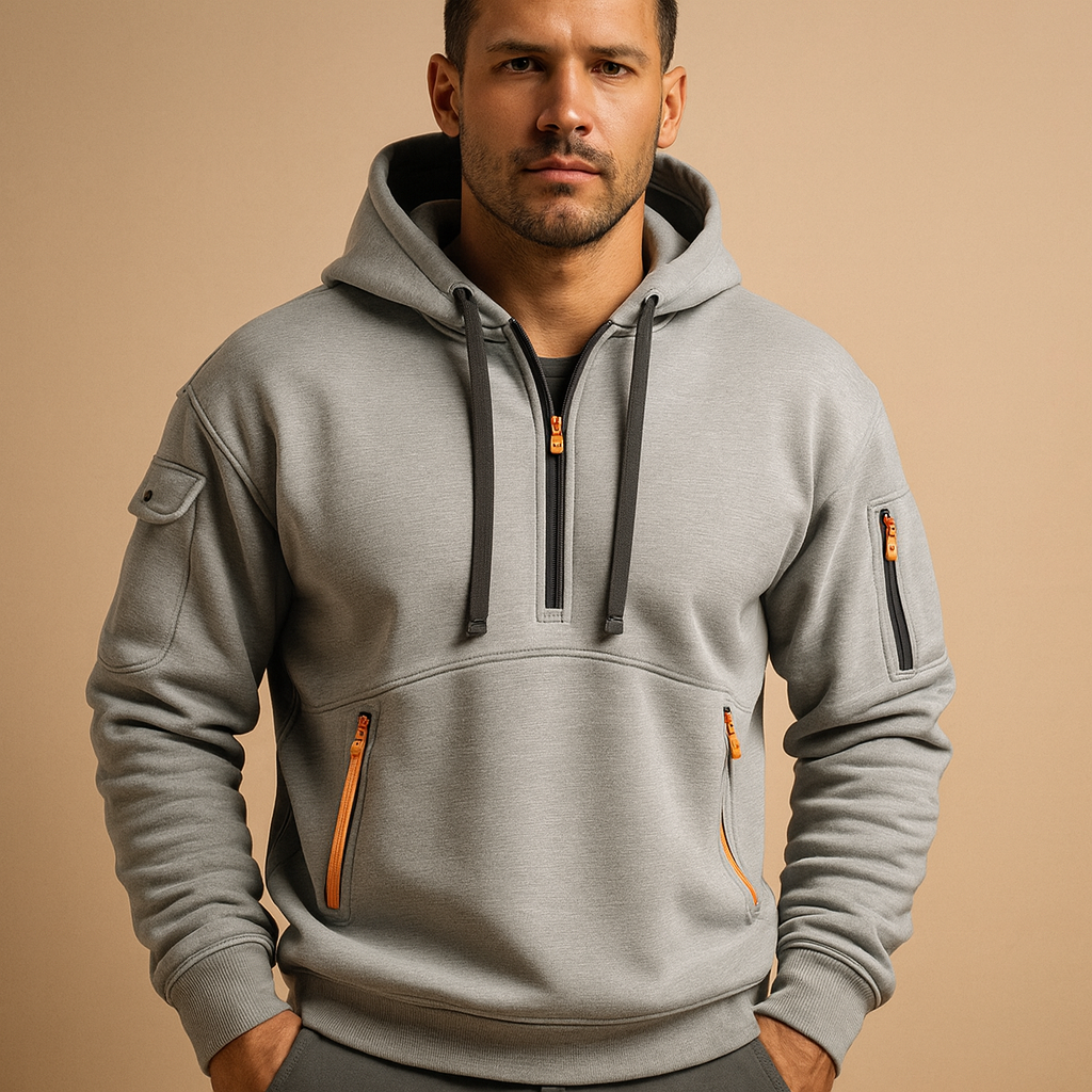 Heren hoodie met capuchon | Moderne pasvorm en veelzijdige stijl