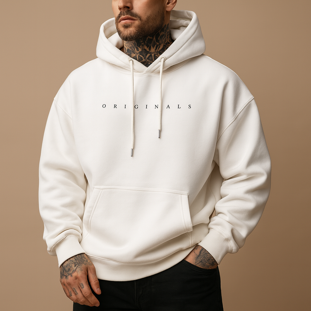 Heren hoodie met capuchon | Moderne pasvorm en comfortabele look