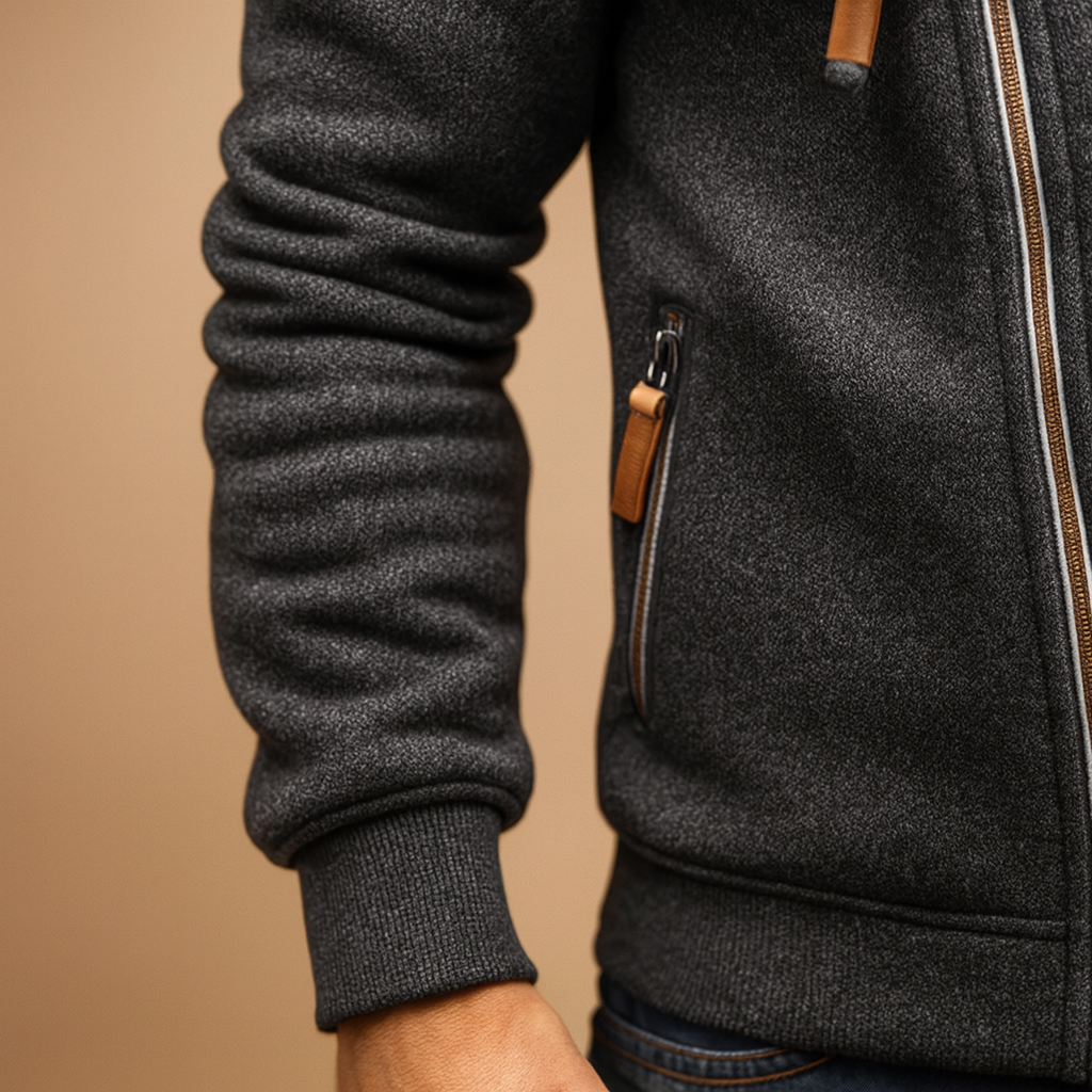 Heren Vest – Met capuchon en praktische zakken