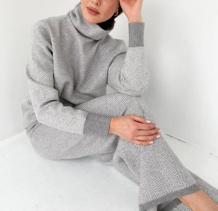 Isabelle | Tweedelig Winter Relaxpak | Warmte & Stijl Voor Thuis
