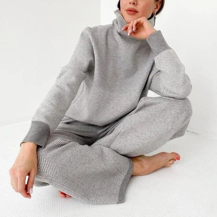 Isabelle | Tweedelig Winter Relaxpak | Warmte & Stijl Voor Thuis