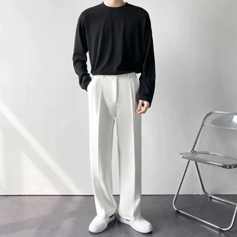 Laurent | Old Money Paris Pantalon – Tijdloos & Verfijnd