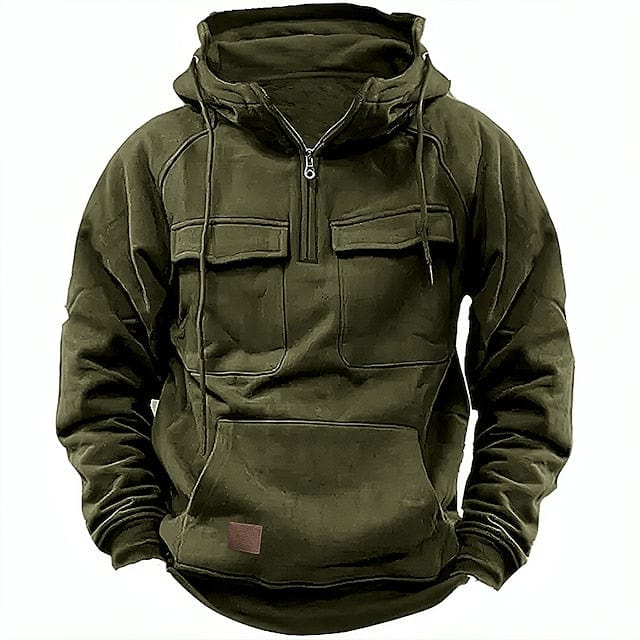 Milan | Winter Hoodie Jack Heren | Warmte & Stijl Voor Koude Dagen