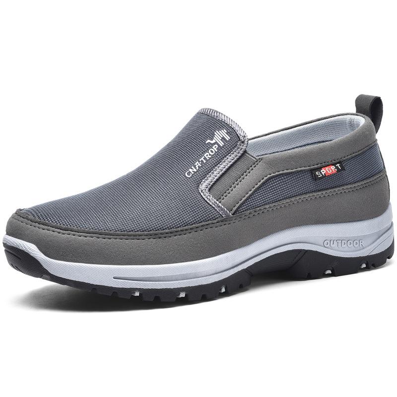 Herenschoenen met slip-on instap en voetondersteuning