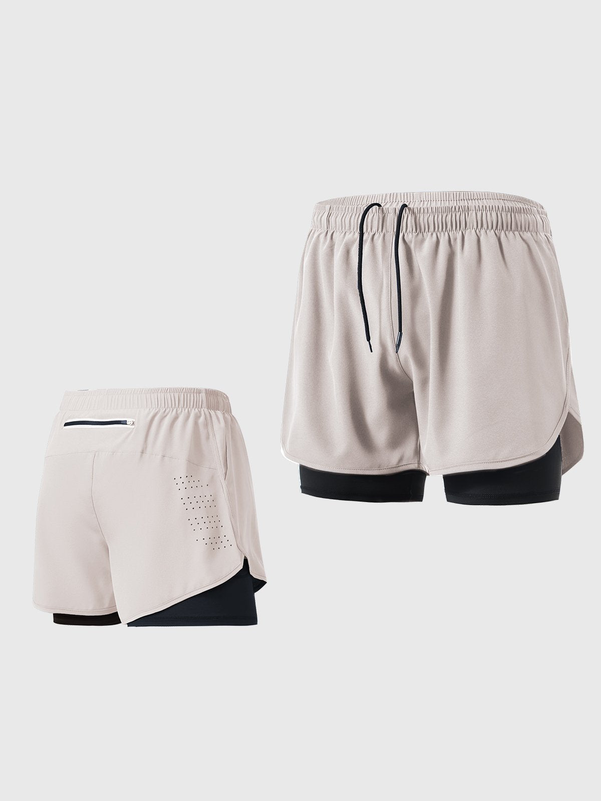 Xavier | 2-in-1 Sportshort – Bewegingsvrijheid & Functioneel Design
