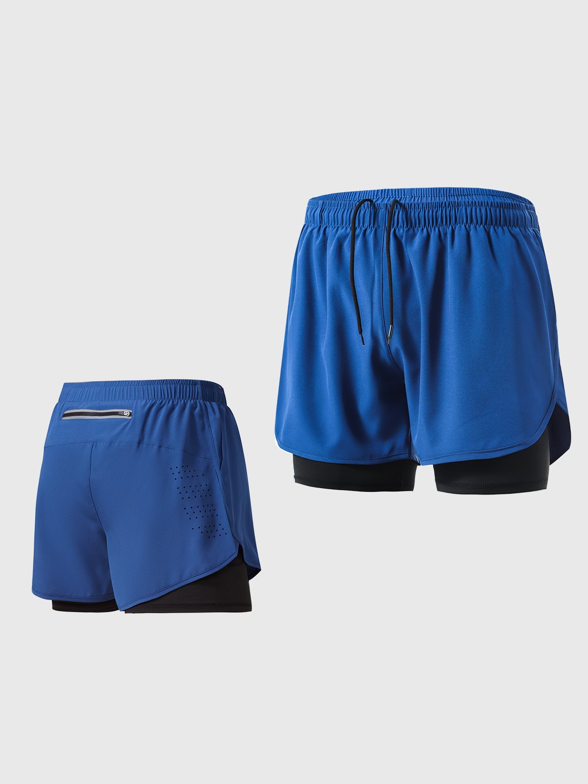 Xavier | 2-in-1 Sportshort – Bewegingsvrijheid & Functioneel Design