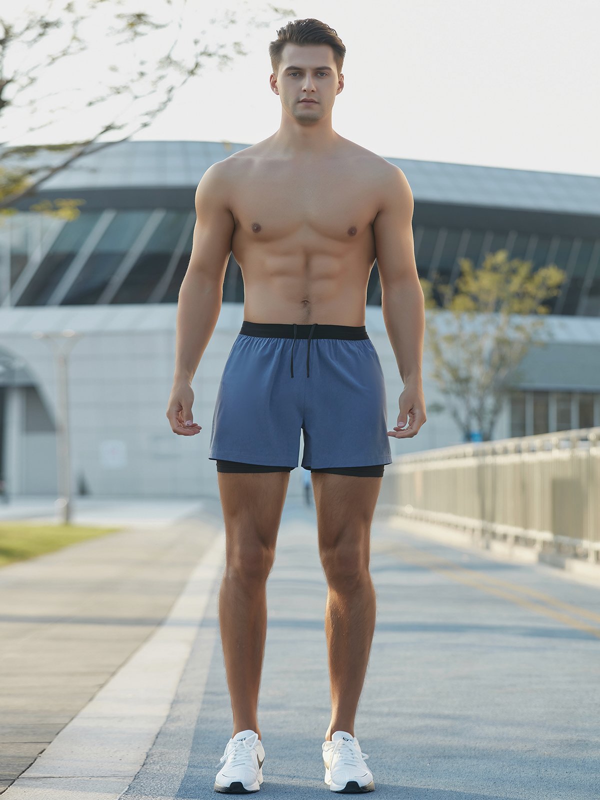 Logan | 2-in-1 Sportshort – Ultiem Comfort & Bewegingsvrijheid