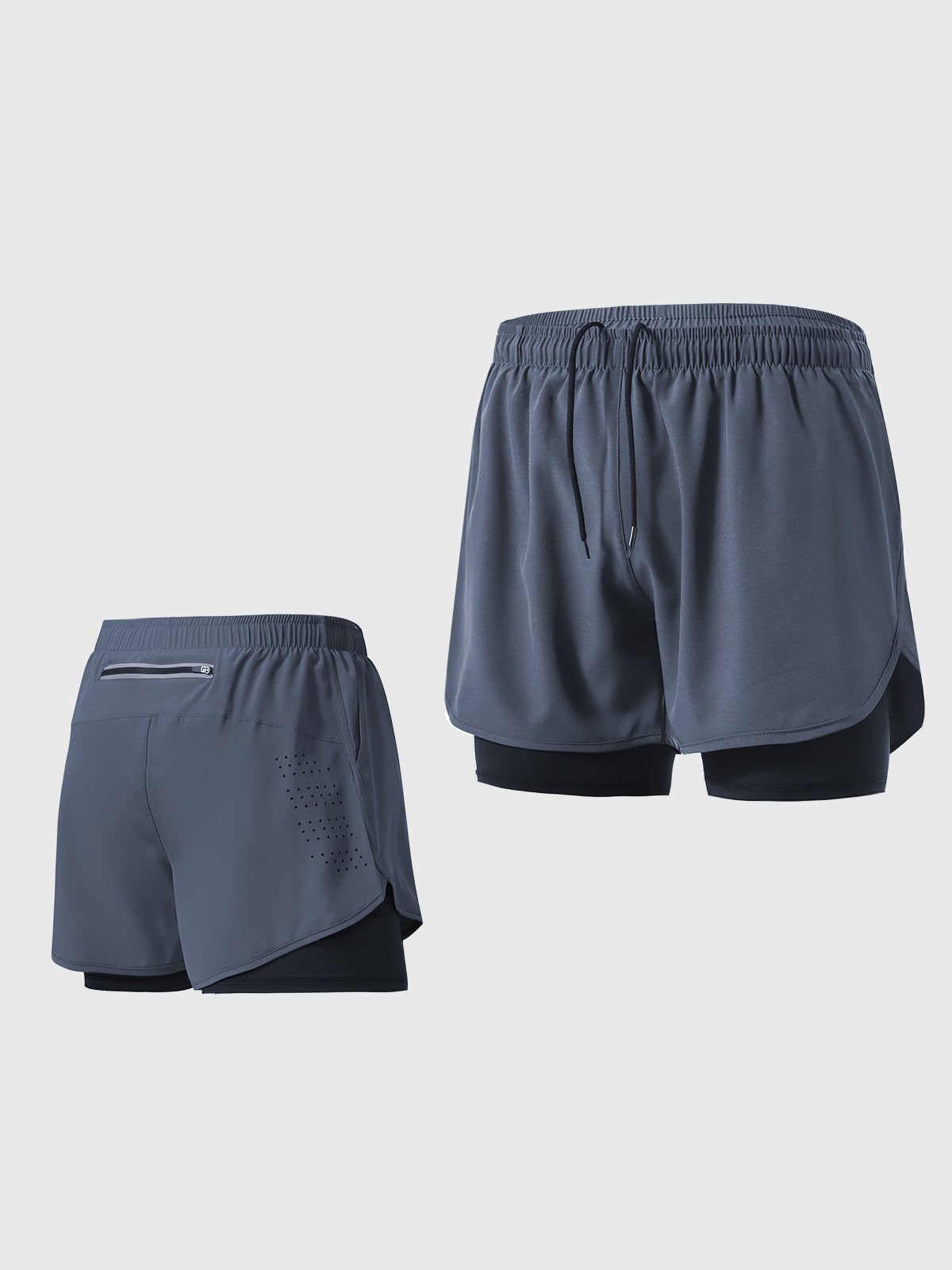 Xavier | 2-in-1 Sportshort – Bewegingsvrijheid & Functioneel Design