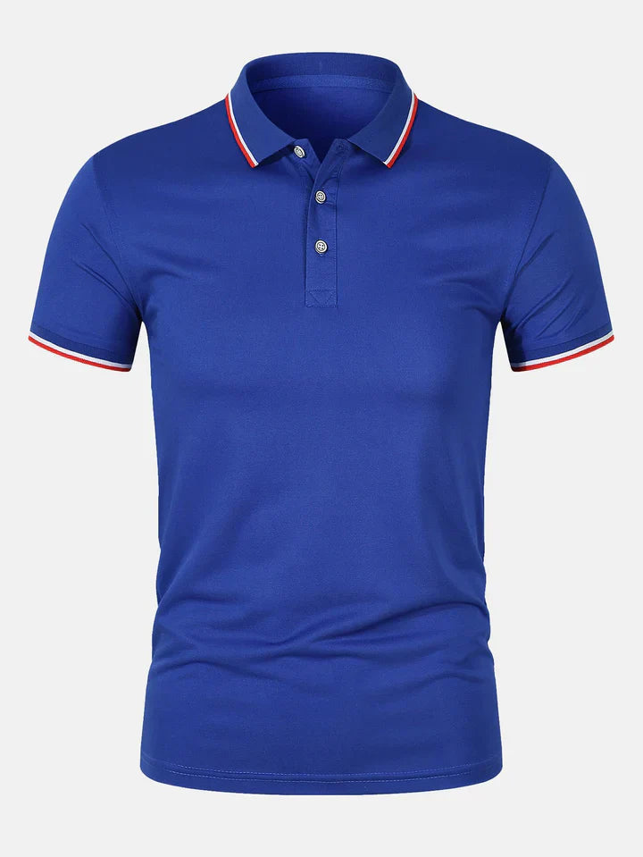 Mode Outlet | Slim Fit Poloshirt voor Heren – Verzorgd, Ademend & Tijdloos