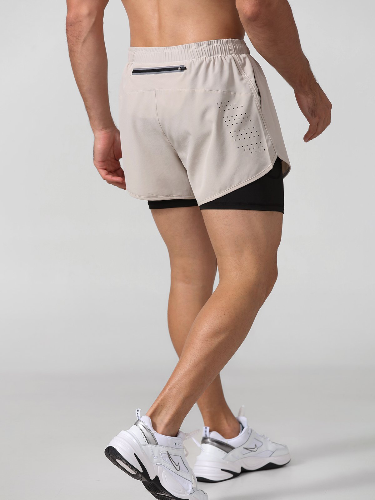 Xavier | 2-in-1 Sportshort – Bewegingsvrijheid & Functioneel Design
