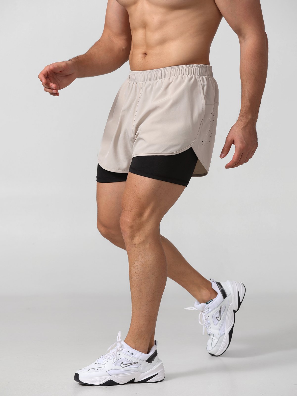 Xavier | 2-in-1 Sportshort – Bewegingsvrijheid & Functioneel Design