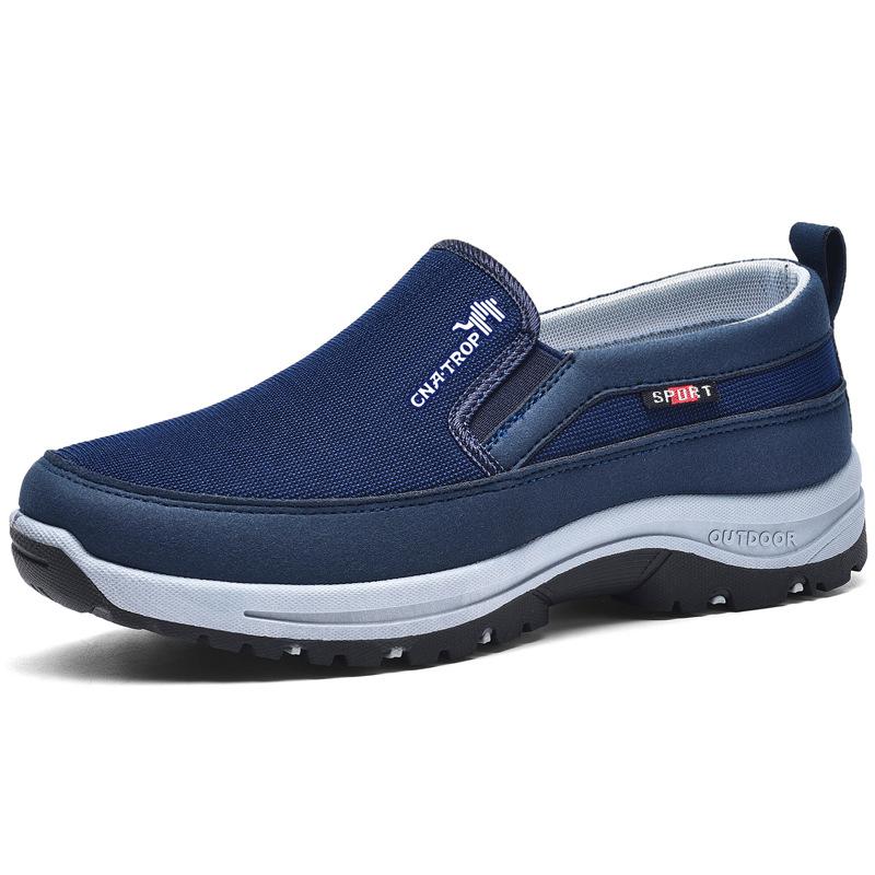 Herenschoenen met slip-on instap en voetondersteuning